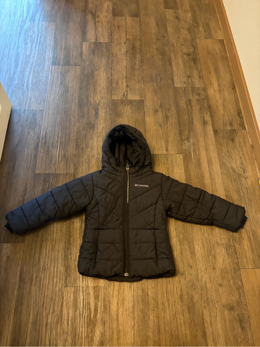 Toddler Columbia Toddler Outdoor Winter Arctic Blast II Black Jacket Size 3T